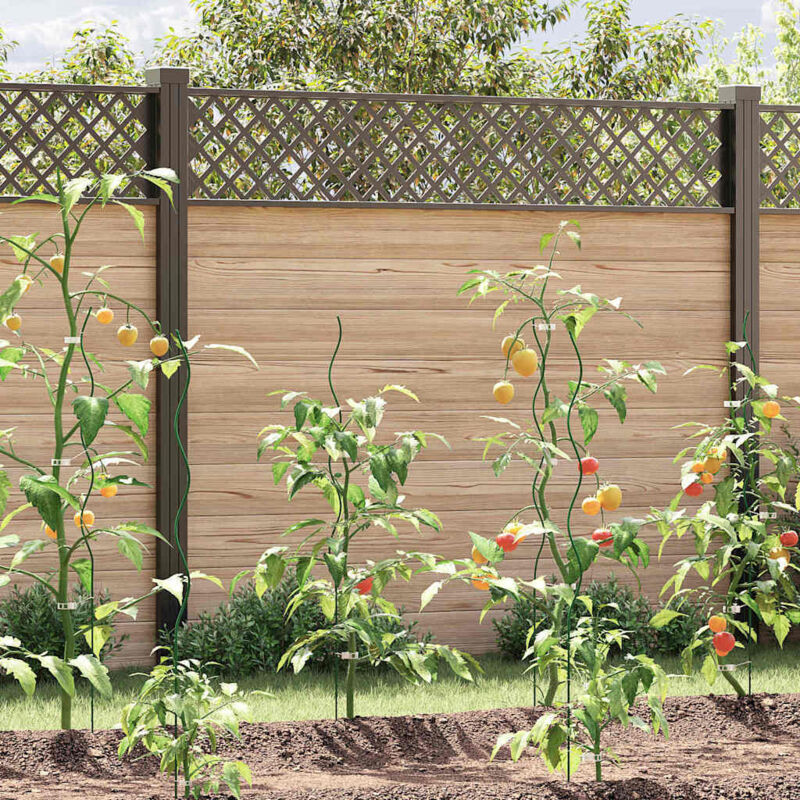 Vidaxl - Supports de plantes en spirale 20 pcs 110 cm en acier