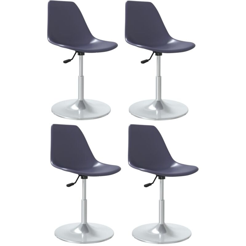 Vidaxl - Swivel Dining Chairs 4 pcs Lila pp Purple