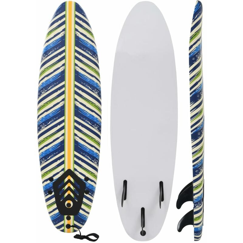 

vidaXL Tabla de surf 170 cm hojas - Multicolor