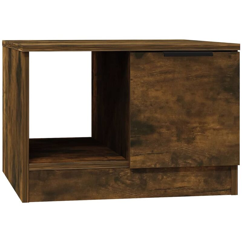 Vidaxl - Table basse Chêne fumé 50x50x36 cm Bois d'ingénierie