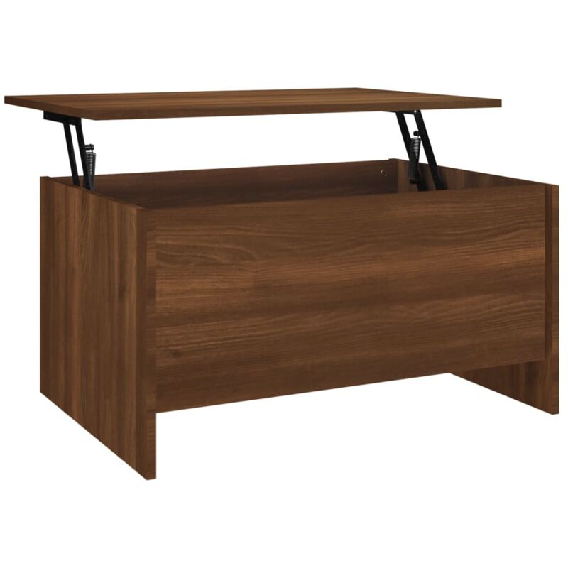 Vidaxl - Table basse Chêne marron 80x55,5x41,5 cm Bois d'ingénierie