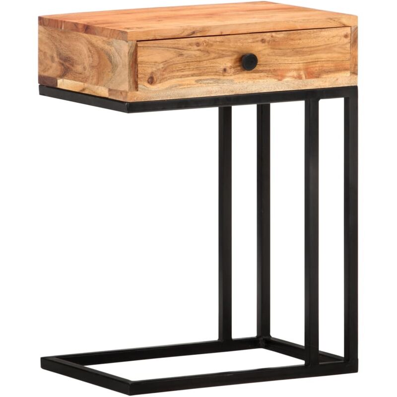 Vidaxl - Table d'appoint en forme d'U 45x30x61 cm Bois d'acacia massif