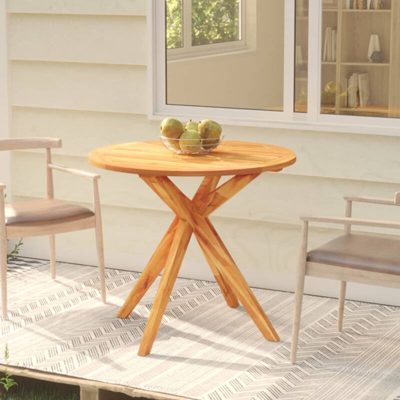 Vidaxl - Table de jardin 85x85x75 cm Bois d'acacia solide
