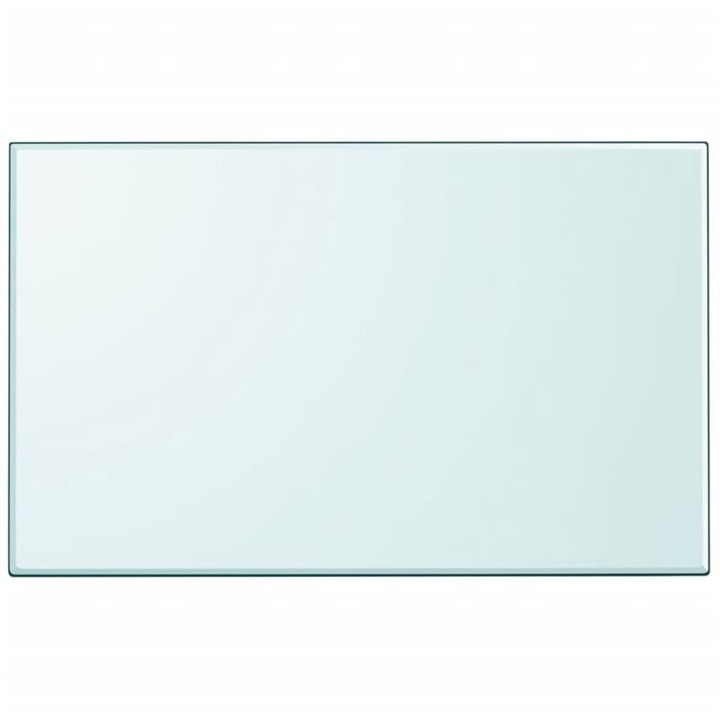 

vidaXL Tablero de Mesa de Cristal Templado Rectangular 1000x620 mm - Transparente