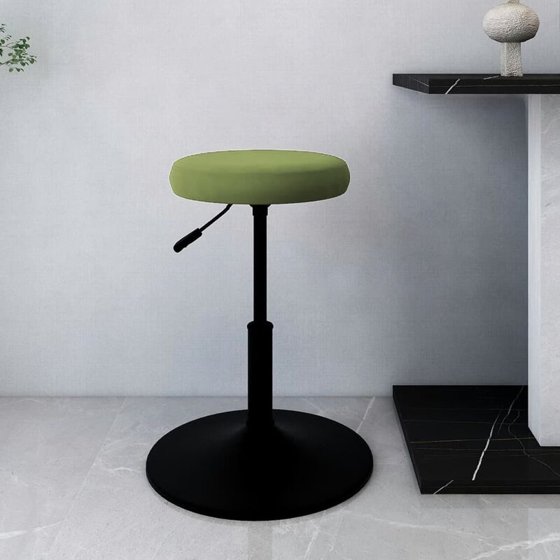 

Vidaxl - Taburete de cocina de terciopelo verde claro - Verde
