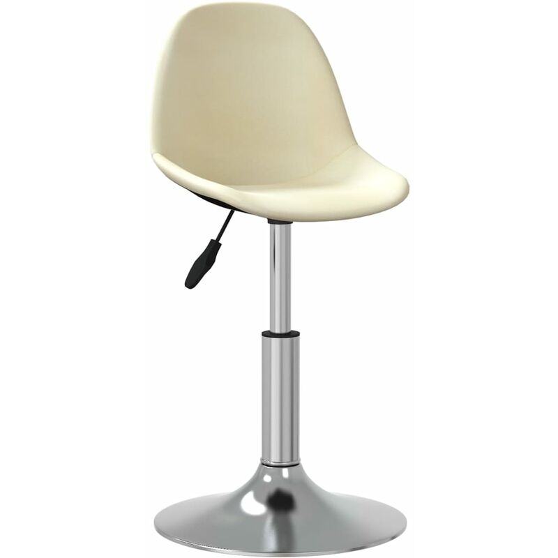 

vidaXL Taburete de cocina de tela color crema - Crema