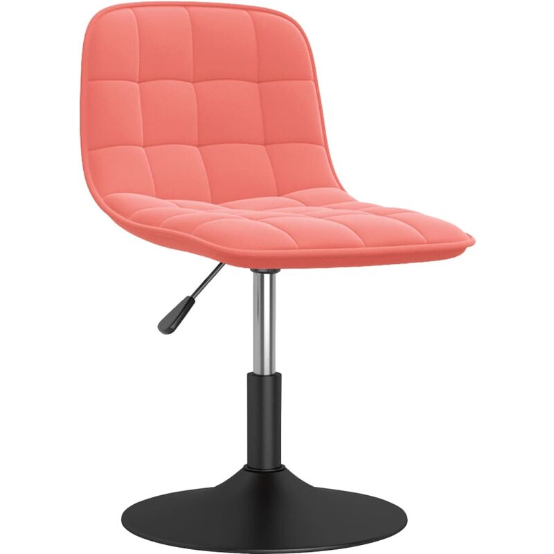 

Taburete de cocina de terciopelo rosa - Rosa - Vidaxl