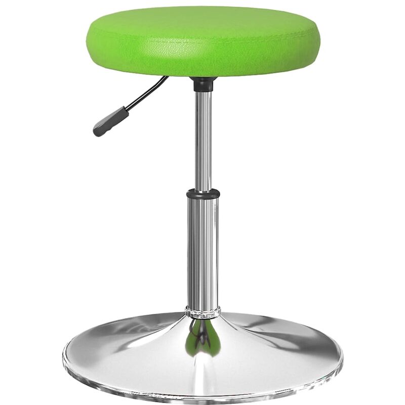 

vidaXL Taburete de masaje cuero sintético verde - Verde