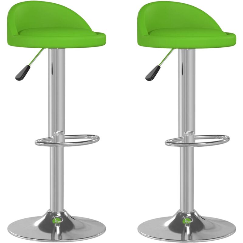 

Taburetes de cocina 2 unidades cuero sintético verde - Verde - Vidaxl