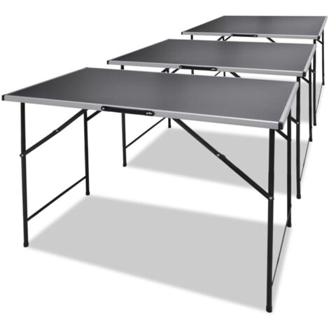 vidaXL Tapeziertische 3 Stk. Klappbar