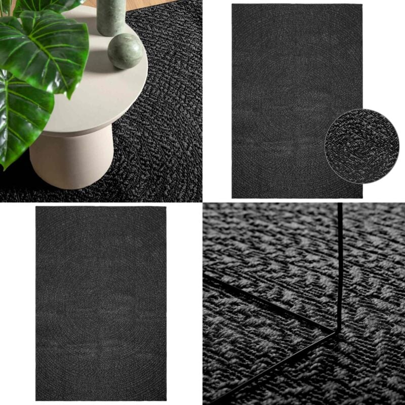 Vidaxl - Tapis zizur 140x200 cm aspect de jute intérieur extérieur