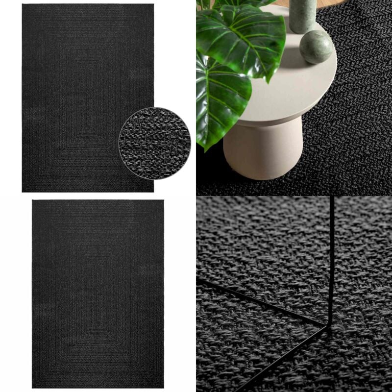 Vidaxl - Tapis zizur 160x230 cm aspect de jute intérieur extérieur