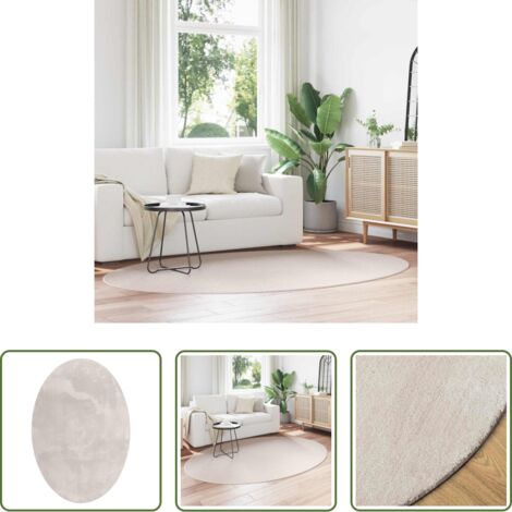 vidaXL Tappeti in poliestere -  Tappeti per area HUARTE Sabbia 160 x 230 cm 100% Poliestere