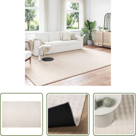 vidaXL Tappeti per salotti -  Tappeti per area SIROLO Beige 340 x 240 cm Poliestere