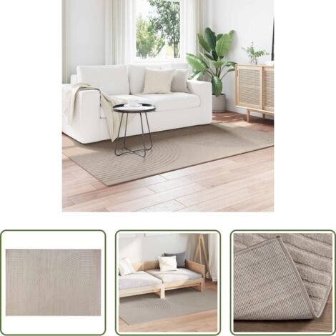 vidaXL Tappeti per soggiorno -  Tappeti per area GALATI Beige 200 x 140 cm Poliestere
