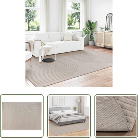 vidaXL Tappeti per soggiorno - Tappeti per area GALATI Beige 280 x 200 cm Poliestere