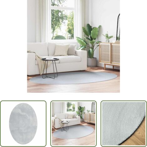 vidaXL Tappeti pieghevoli -  Tappeti per area HUARTE Grigio 160 x 230 cm 100% Poliestere
