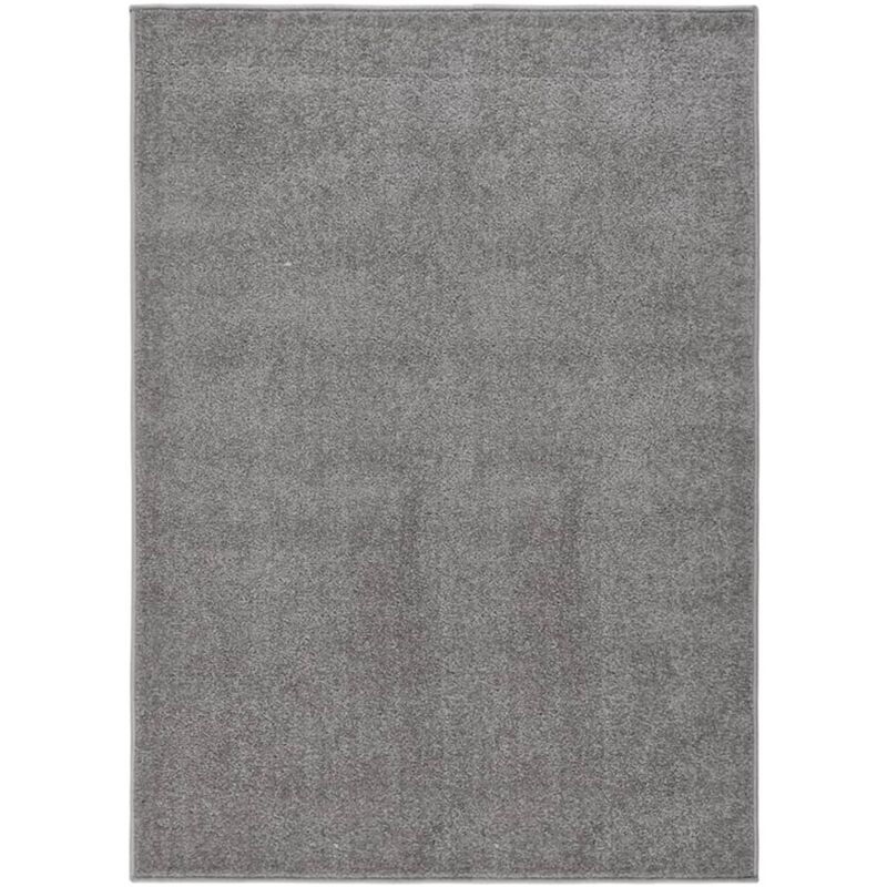 Vidaxl - Tappeto a Pelo Corto 140x200 cm Grigio 45743