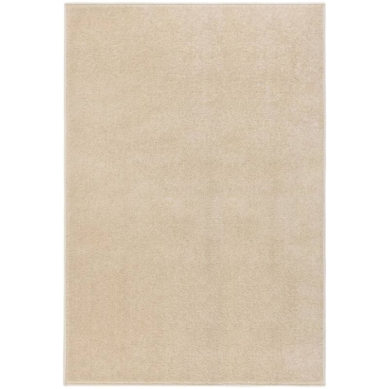 Vidaxl - Tappeto a Pelo Corto 160x230 cm Beige 60541