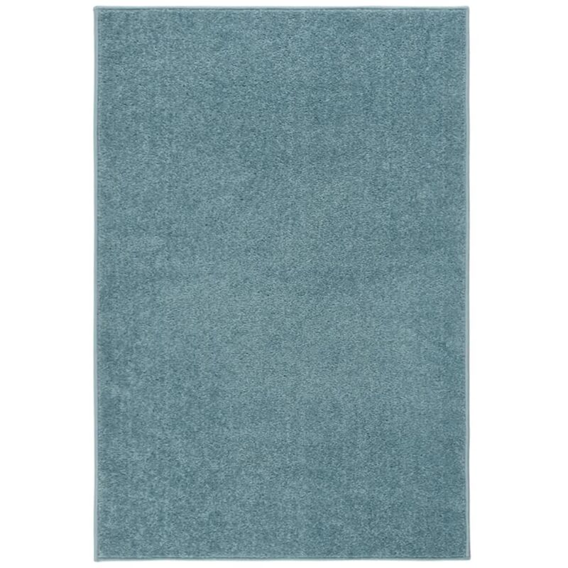 Vidaxl - Tappeto a Pelo Corto 160x230 cm Blu 37978