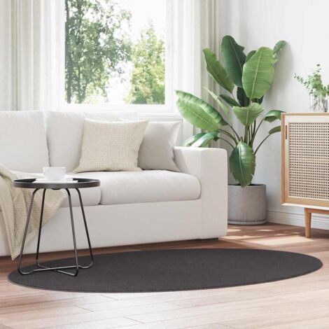 vidaXL Tappeto HUARTE Antracite 120 x 170 cm Poliestere