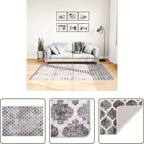 vidaXL Tappeto in velluto -  Tappeto Lavabile 120x180 cm Multicolore