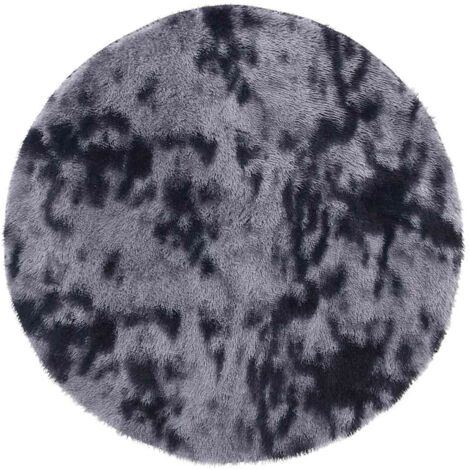 vidaXL Tappeto Shaggy a Pelo Lungo NAVARRA Grigio Scuro 240x240 cm