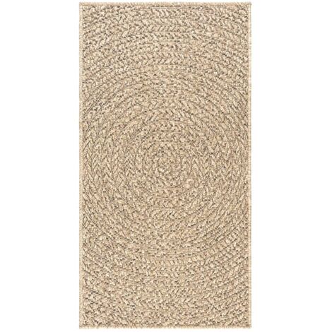 vidaXL Tappeto ZIZUR 100x200 cm Aspetto Iuta per Interni ed Esterni