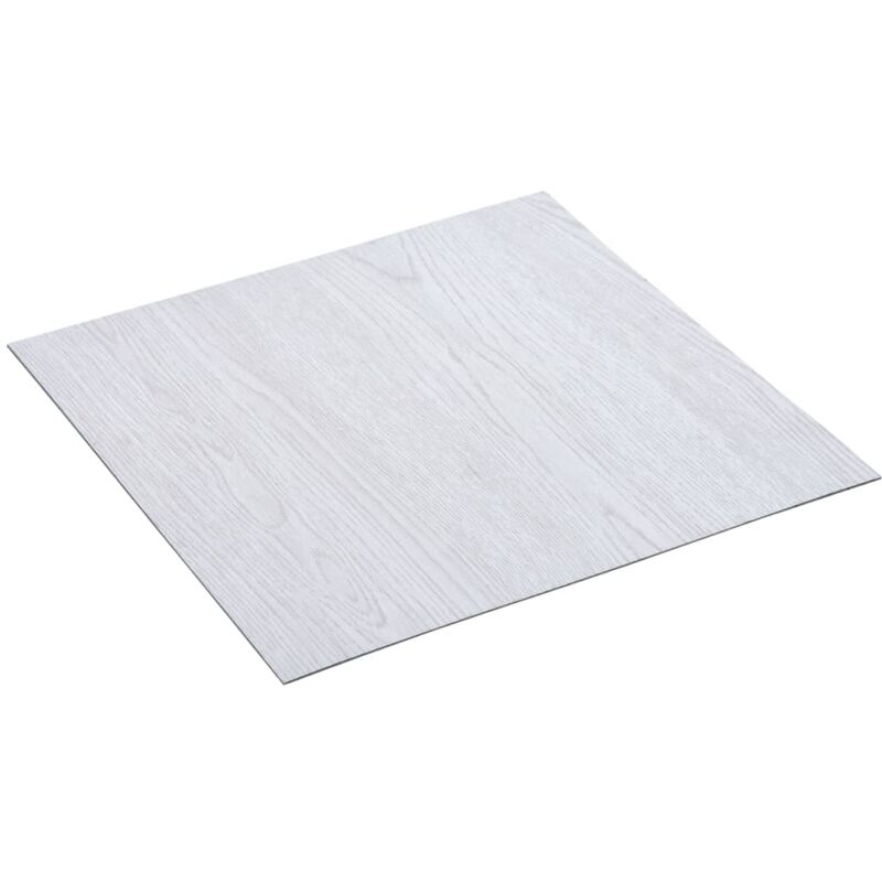 

Tarimas autoadhesivas 20 piezas PVC 1,86 m² blanco - Blanco - Vidaxl