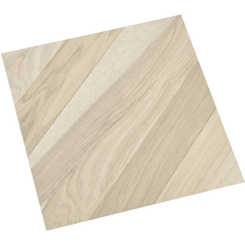 

Tarimas autoadhesivas 20 uds PVC 1,86 m² rayas beige - Beige - Vidaxl