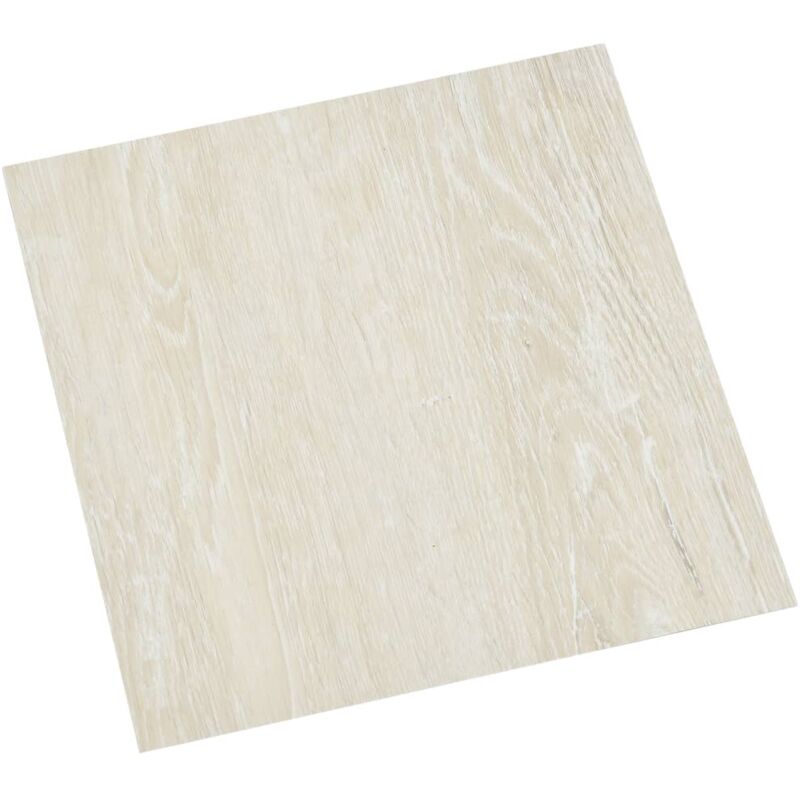 

Tarimas autoadhesivas 20 unidades PVC 1,86 m² crema - Crema - Vidaxl