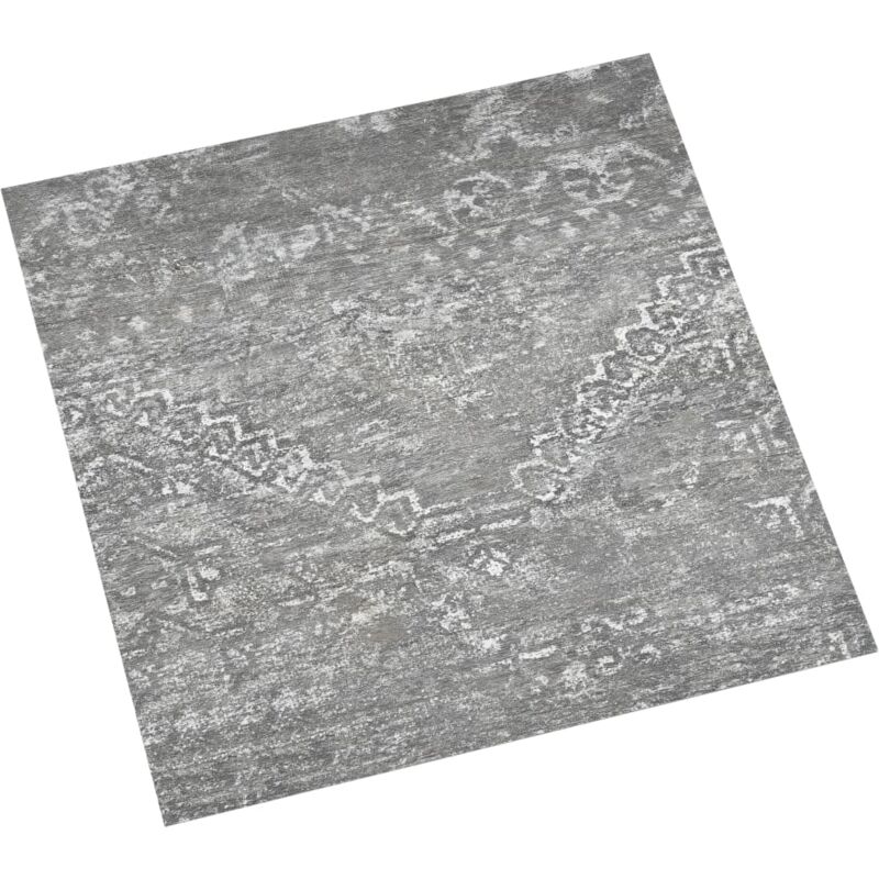 

Tarimas de suelo autoadhesiva 20 uds PVC 1,86 m² gris cemento - Gris - Vidaxl