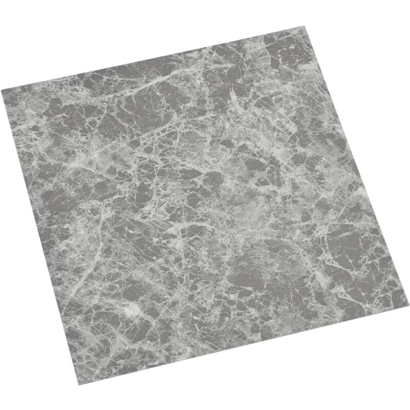 

vidaXL Tarimas de suelo autoadhesiva 20 uds PVC 1,86 m² gris cemento - Gris
