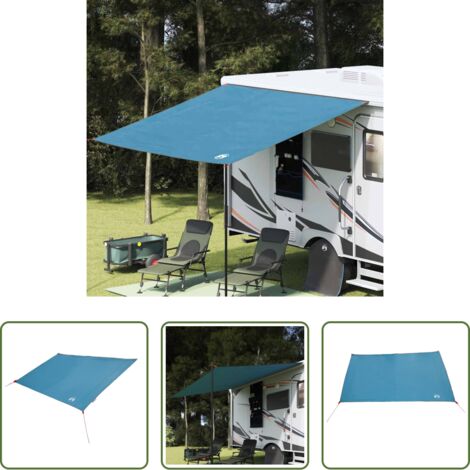 vidaXL Tarp da giardino -  Tarp resistente all'acqua con tetto Blu