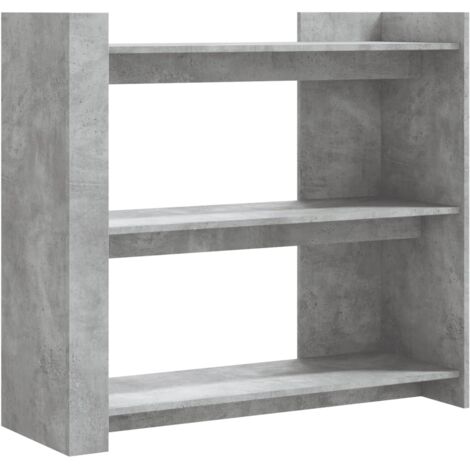 vidaXL Tavolino Consolle Grigio Cemento 100x35x90 cm in Multistrato