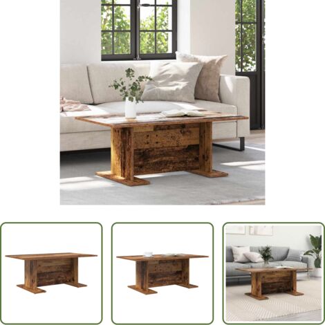 vidaXL Tavolino da caffè -  Tavolino da salotto Legno vecchio 103,5 x 60 x 40 cm