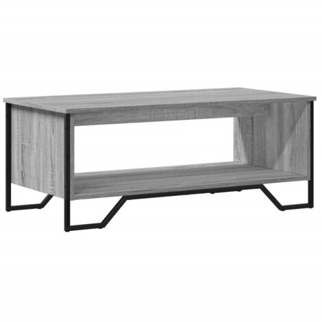 vidaXL Tavolino da Salotto Grigio Sonoma 100x51x40cm Legno Multistrato