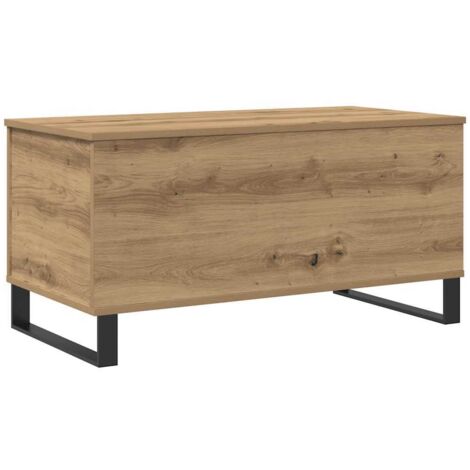 vidaXL Tavolino Salotto Rovere Artigianale 90x44,5x45 cm in Truciolato