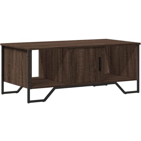 vidaXL Tavolino Salotto Rovere Marrone 100x51x40 cm Legno Multistrato
