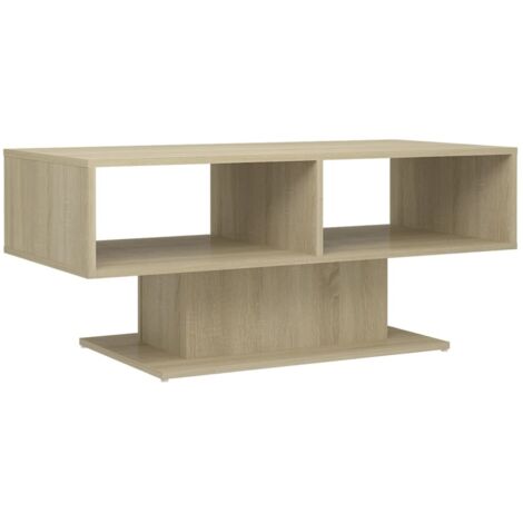 vidaXL Tavolino Salotto Rovere Sonoma 103,5x50x44,5 Legno Multistrato