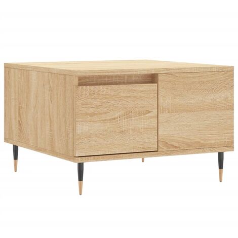 vidaXL Tavolino Salotto Rovere Sonoma 55x55x36,5 cm Legno Multistrato