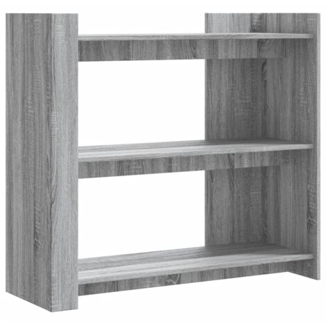 vidaXL Tavolo Consolle Grigio Sonoma 100x35x90 cm in Legno Multistrato