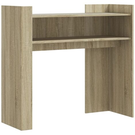 vidaXL Tavolo Consolle Rovere Sonoma 100x35x90 cm in Legno