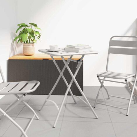 vidaXL Tavolo da Giardino Beige 55 x 55 x 73 cm