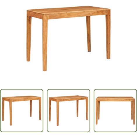 vidaXL Tavolo moderno -  Tavolo da pranzo Marrone 110 x 55 x 76 cm