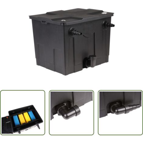 vidaXL Teichwasserfilter -  Bio Teichfilter 8000 L/h