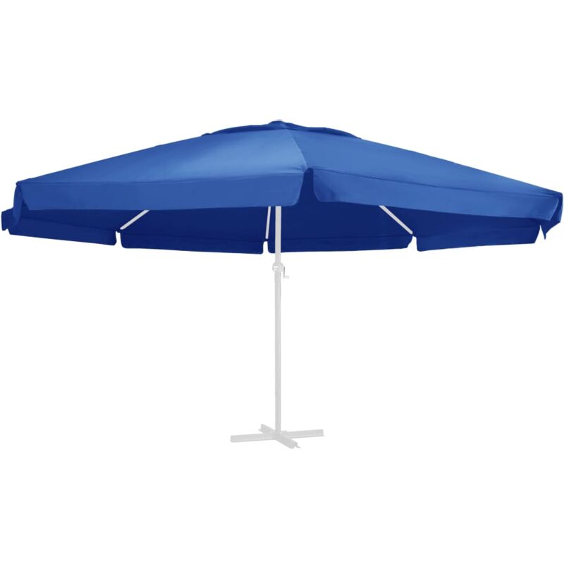 

vidaXL Tela de repuesto para sombrilla azul azure 600 cm