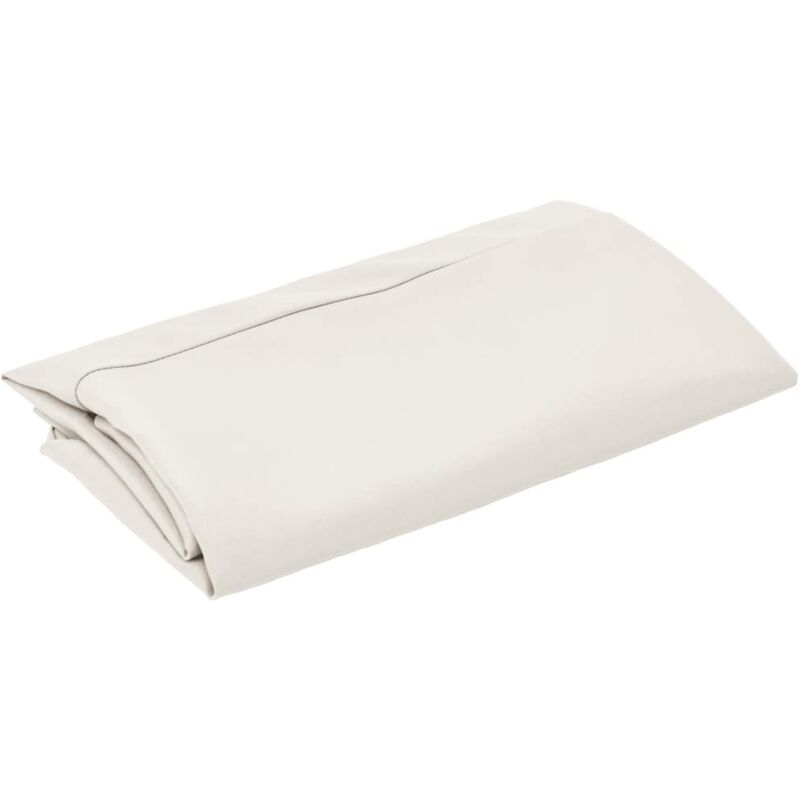

Vidaxl - Tela de repuesto para sombrilla voladiza blanco arena 300 cm