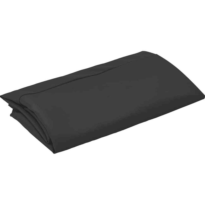 

Tela de repuesto para sombrilla voladiza negro 300 cm - Vidaxl