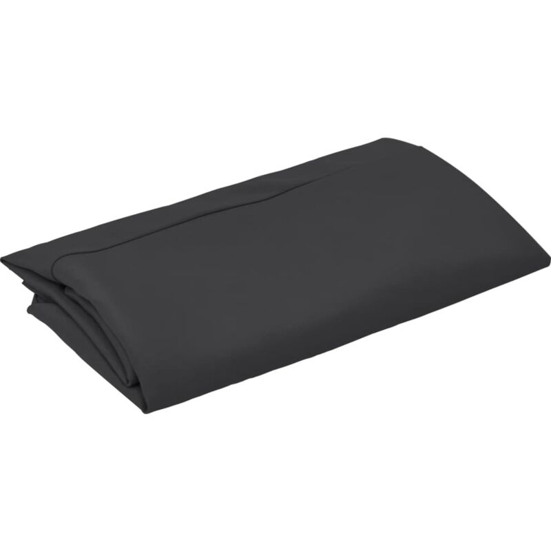 

Tela de repuesto para sombrilla voladiza negro 350 cm - Vidaxl